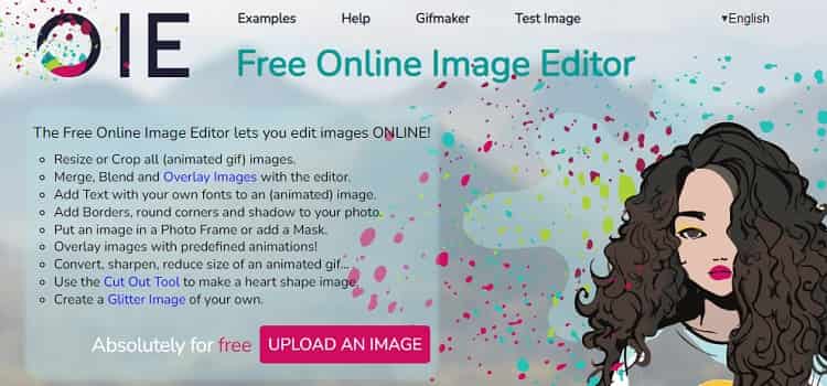OIE free image editor website