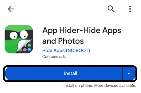App hider hide apps and photos