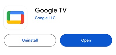 Download Google TV app