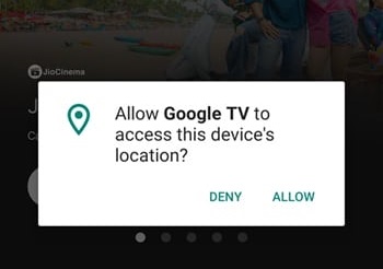 Google TV App Notification